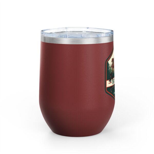 Wine Tumbler | Rustic Drinkware for Outdoor Adventures, Gift for Nature Lovers, Camping, Home Decor - Image 6