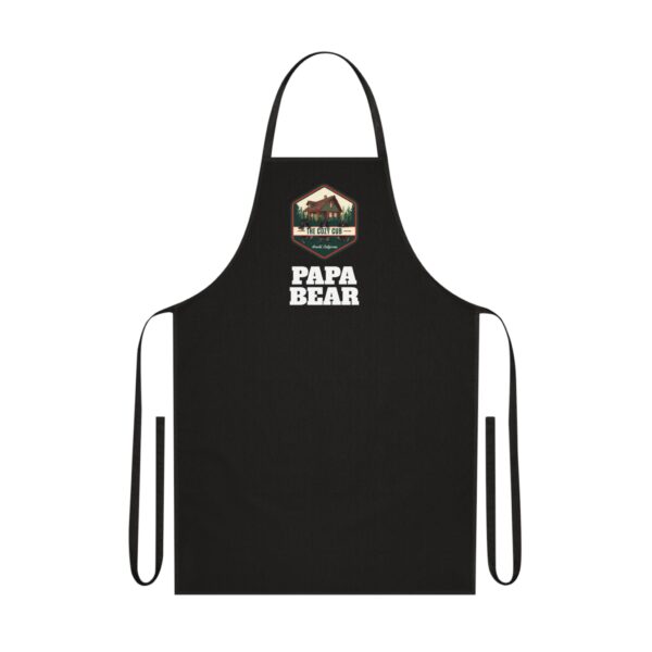 "PAPA BEAR" Apron | Gift for Dad, Chef Apron, Father's Day Gift, Kitchen Accessory, Cotton Apron