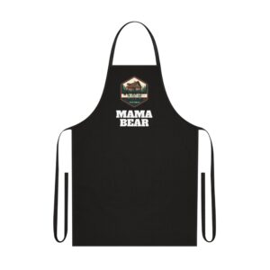"MAMA BEAR" Apron | Gift for Mom, Chef Apron, Mother's Day Gift, Kitchen Accessory, Cotton Apron
