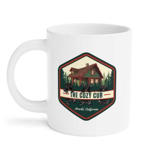 Cozy Cabin Ceramic Mug | Rustic Coffee Cup, Gift for Nature Lovers, Home Decor, Travel Souvenir, Camping Mug - Image 7