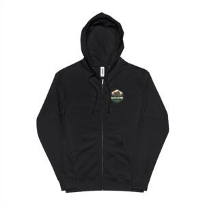 Cozy Fleece Zip Up Hoodie | Perfect for Outdoors, Travel, Fall/Winter Wear, Great Gift for Nature Lovers