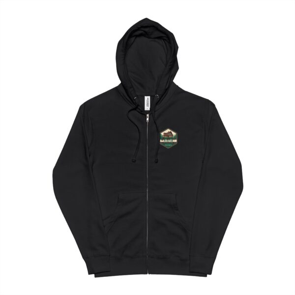 Cozy Fleece Zip Up Hoodie | Perfect for Outdoors, Travel, Fall/Winter Wear, Great Gift for Nature Lovers