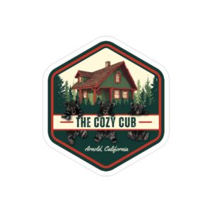 Nature-Inspired Outdoor Sticker for Adventure Lovers, Die-Cut, Travel Decor, Car Accessories, Gift for Nature Enthusiasts