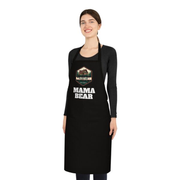 "MAMA BEAR" Apron | Gift for Mom, Chef Apron, Mother's Day Gift, Kitchen Accessory, Cotton Apron - Image 2