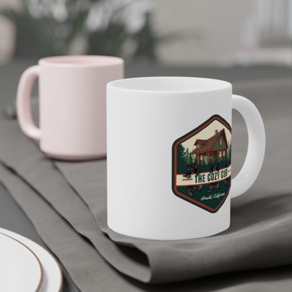 Cozy Cabin Ceramic Mug | Rustic Coffee Cup, Gift for Nature Lovers, Home Decor, Travel Souvenir, Camping Mug - Image 9