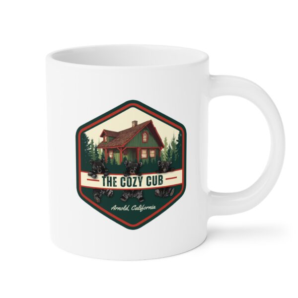 Cozy Cabin Ceramic Mug | Rustic Coffee Cup, Gift for Nature Lovers, Home Decor, Travel Souvenir, Camping Mug - Image 8