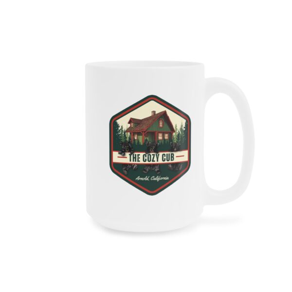 Cozy Cabin Ceramic Mug | Rustic Coffee Cup, Gift for Nature Lovers, Home Decor, Travel Souvenir, Camping Mug - Image 5